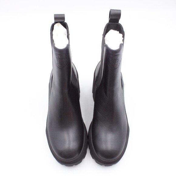NIDB Moncler Envile Chelsea Ankle Boots with Chunky Heels in Black EU 36 - Picture 6 of 16